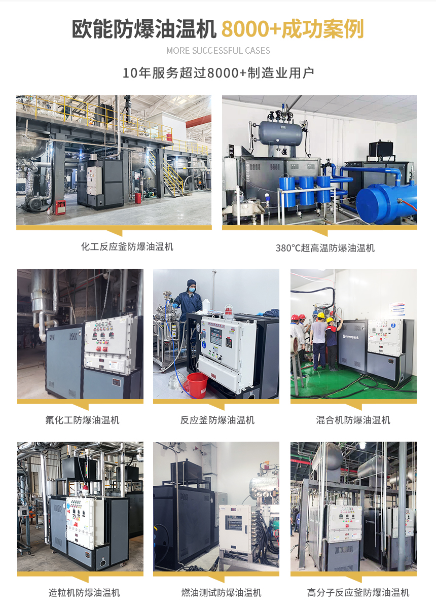 防爆油循環(huán)模溫機(jī)案例